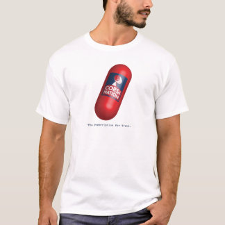 Camiseta Camisas blancas de la píldora roja de la nación Co