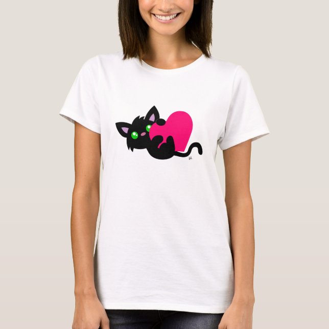 Camiseta Camisas blancas gitanas y el día de San Valentín (Anverso)
