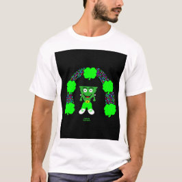 Camiseta Camisas blancas T de los hombres de St. Patrick's 