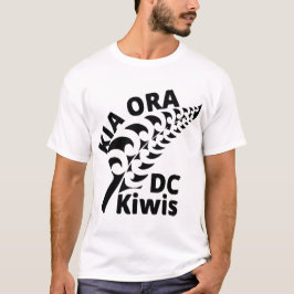 Camiseta Camisas blancas T para hombres - logotipo completo