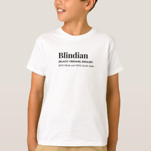 Camiseta Camisas Blindana Negra Y Sudasiática