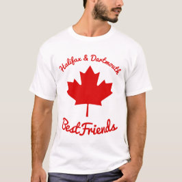 Camiseta Camisas canadá de Halifax and Dartmouth Bestfriend