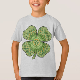 Camiseta Camisas celtas Shamrock y bebes