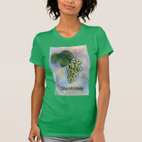 Camisas Chardonnay de uvas y descripción de vino