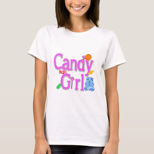 Camiseta Camisas Chica Candy (Anverso)