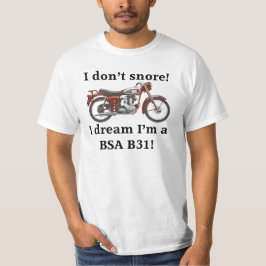 Camiseta Camisas clásicas BSA B31
