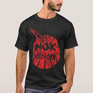 Camiseta Camisas clásicas con el logotipo retro NGK con pro