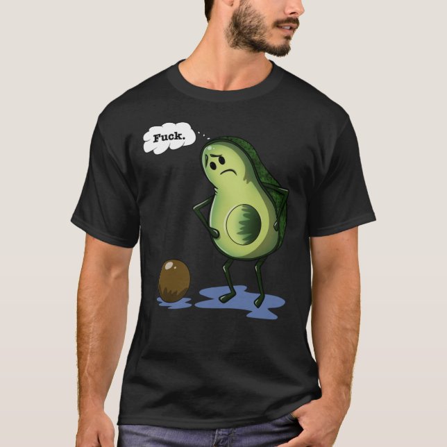 Camiseta Camisas clásicas de aguacate-O-Fuck (Anverso)