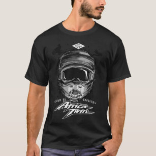 Camiseta Camisas clásicas para moto de África Twin Motorbik