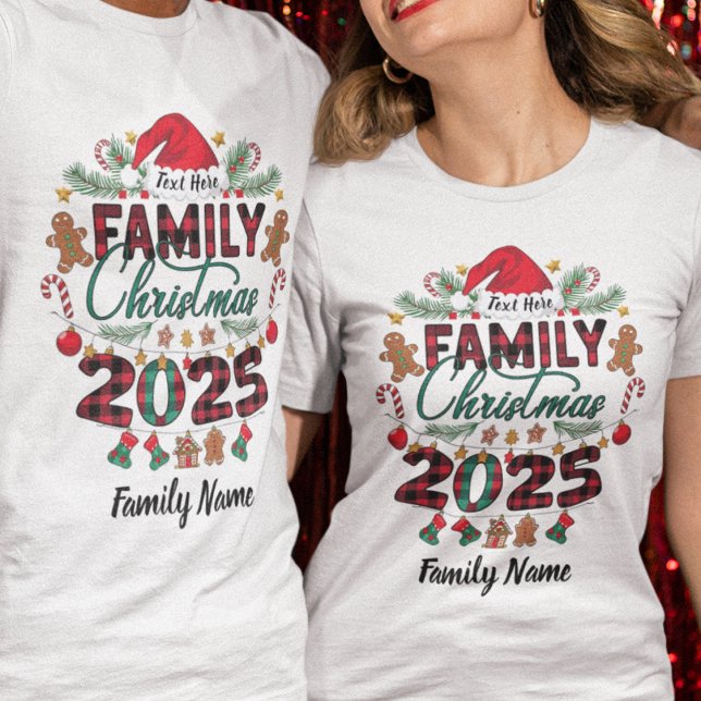 Camiseta Camisas coincidentes de feriado personalizado para (Subido por el creador)