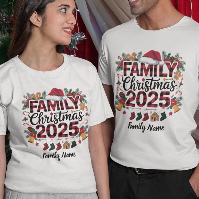 Camiseta Camisas coincidentes de feriado personalizado para (Subido por el creador)