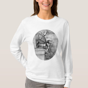 Camiseta Camisas comfy de manga larga de hadas