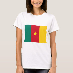 Camiseta Camisas con bandera de Camerún