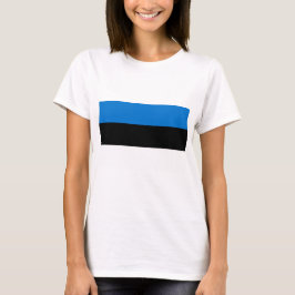 Camiseta Camisas con bandera de Estonia