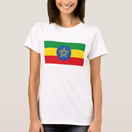 Camiseta Camisas con bandera de Etiopía