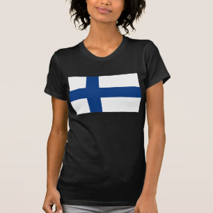 Camiseta Camisas con bandera de Finlandia