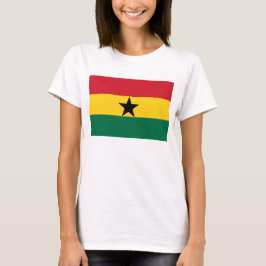Camiseta Camisas con bandera de Ghana