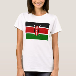 Camiseta Camisas con bandera de Kenia