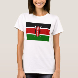 Camiseta Camisas con bandera de Kenia