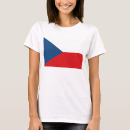 Camiseta Camisas con bandera de la República Checa