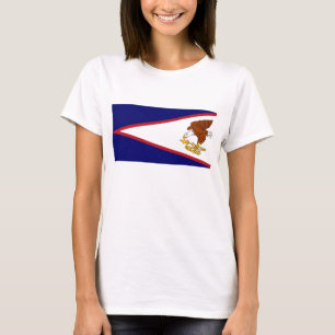 Camiseta Camisas con bandera de Samoa Americana