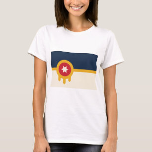 Camiseta Camisas con bandera de Tulsa, Oklahoma