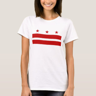 Camiseta Camisas con bandera de Washington DC