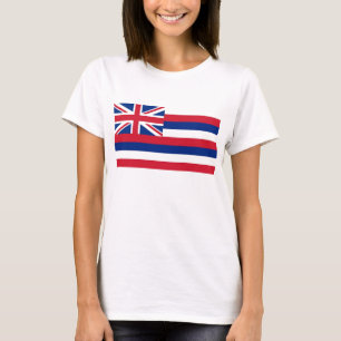 Camiseta Camisas con bandera del estado de Hawái