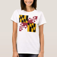 Camisas con bandera del estado de Maryland