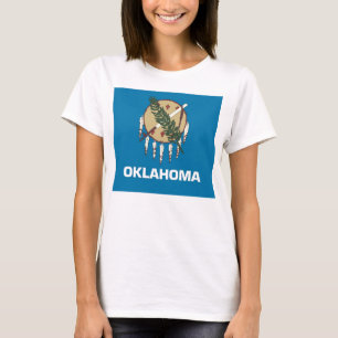 Camiseta Camisas con bandera del estado de Oklahoma