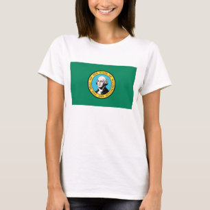 Camiseta Camisas con bandera del estado de Washington