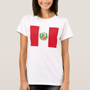Camiseta Camisas con bandera del Perú