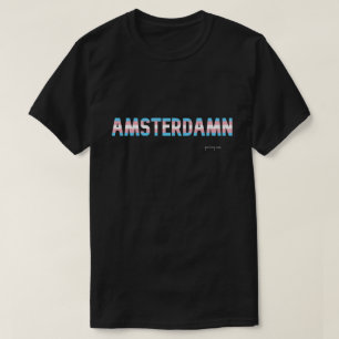 Camiseta Camisas con bandera transgénero del Orgullo de Ams