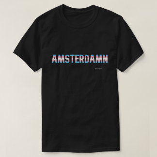 Camiseta Camisas con bandera transgénero del Orgullo de Ams