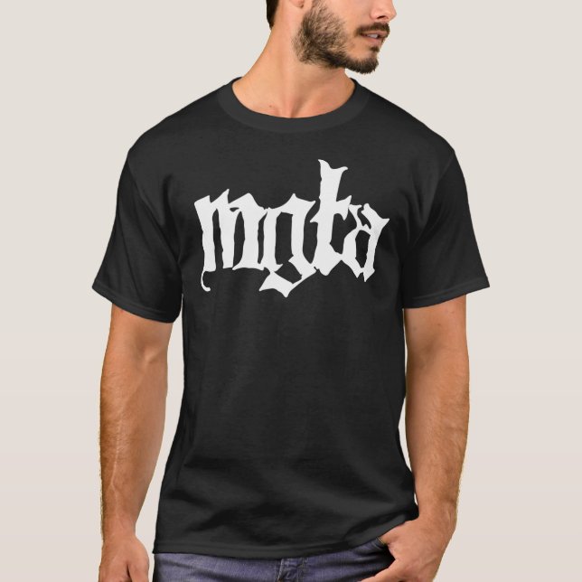 Camiseta Camisas con el logotipo de la banda Mgla   (Anverso)