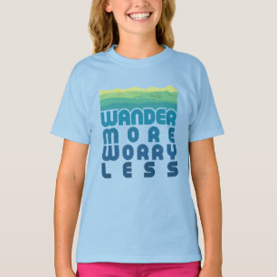 Camiseta Camisas con gradiente menos/azul más preocupantes