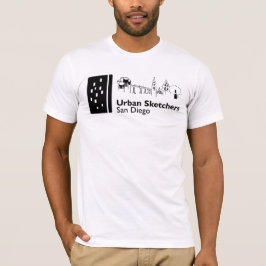 Camiseta Camisas con logo de Urban Sketchers San Diego