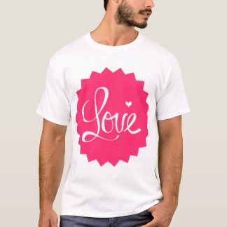 Camiseta Camisas con logo para el diseño del corazón