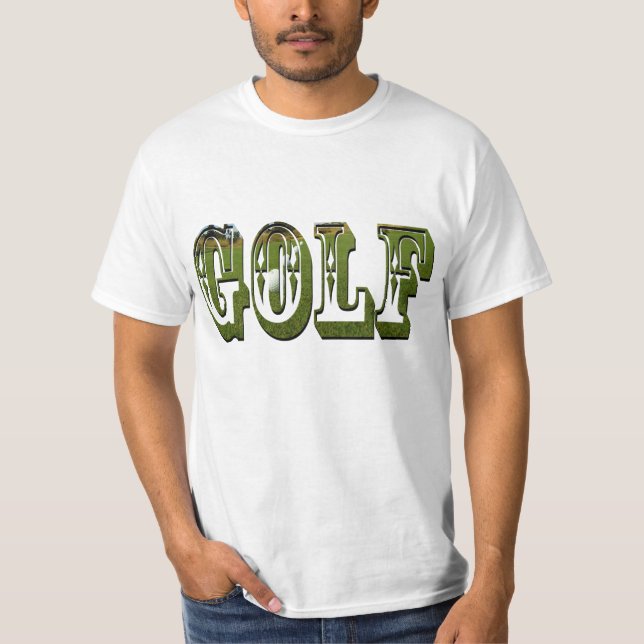 Camiseta Camisas con logotipo verde dimensional para hombre (Anverso)