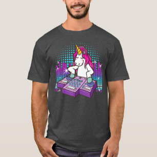 Camiseta Camisas convertibles de DJ de Guay Shirt Unicorn C