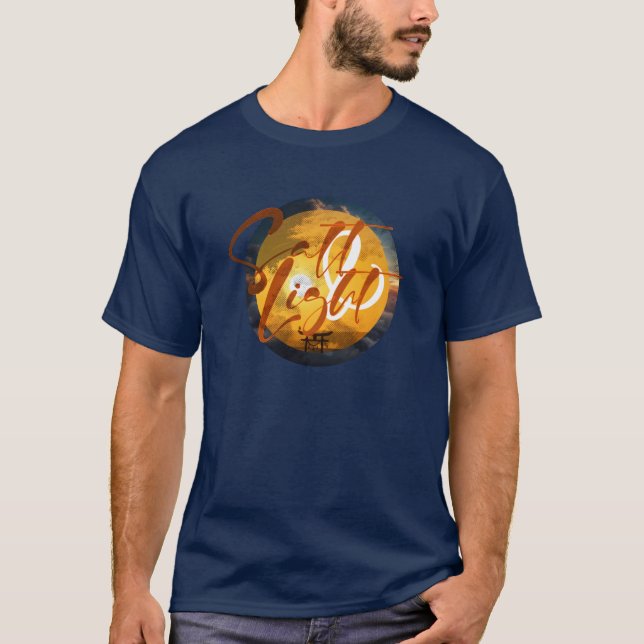 Camiseta Camisas cristianas Inspiradoras ligeras y de sal (Anverso)