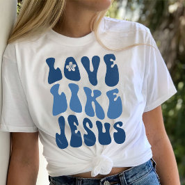 Camiseta Camisas cristianas, regalos religiosos, amor como