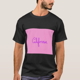 Camiseta Camisas cursivas de California