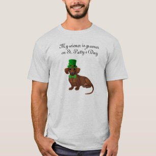 Camiseta Camisas Dachshund del Día de San Patricio