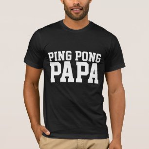 CAMISETA CAMISAS DAD PING PONG PAPÁ