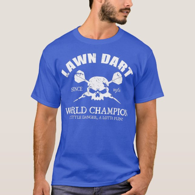 Camiseta Camisas Dart Para Campeón Mundial Hombres-Lawn Dar (Anverso)