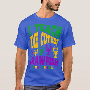 Camiseta Camisas de 2º grado enseñan el cangrejo crudo más 