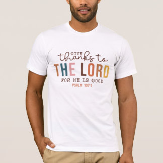 Camiseta Camisas de Acción de Gracias