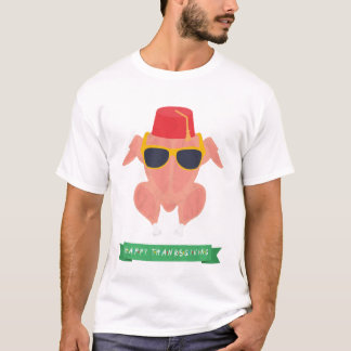 Camiseta Camisas de Acción de Gracias por los amigos 2017
