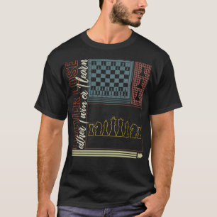 Camiseta Camisas De Ajedrez, Nunca Perdí Ni Gané Ni Aprendí